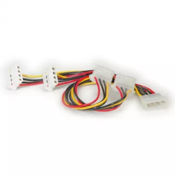 ROLINE Y-Cable 4 pol. HDD / 4x 4 pol. HDD (90°) (11.03.1003)