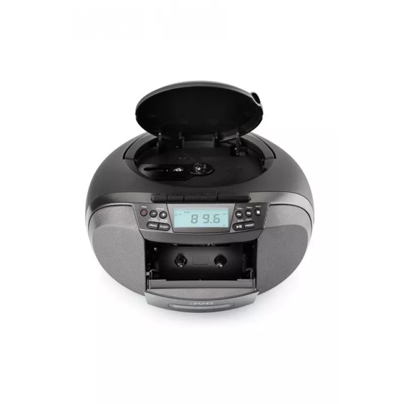 Radio player JVC RC-E444B Black with CD player and FM tuner