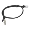 Network cable LANBERG PCU5-10CC-0500-BK Cat5e U/UTP RJ-45 — 5 m, black, CCA conductor