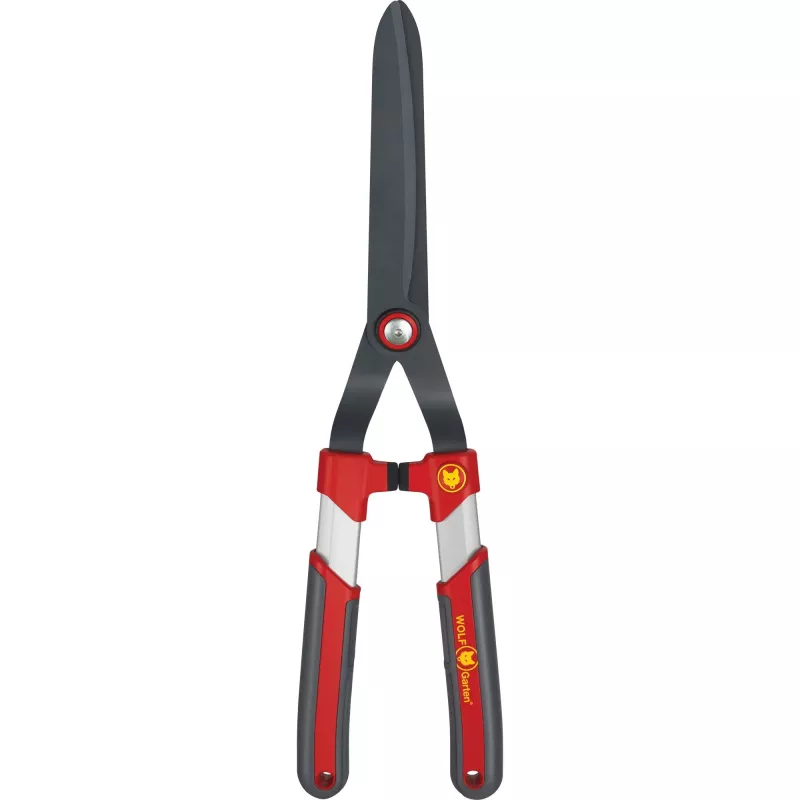 Hedge trimmer WOLF-Garten HS-CP with small aluminum handles, red/grey