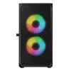 Computer Case Logic Concept Portos Mini ARGB Micro ATX Black
