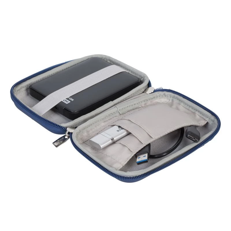 Pouch case Rivacase 9101 (PU) HDD Case light blue