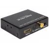 HDMI Stereo / 5.1 Channel Audio Extractor 4K, Adapter black