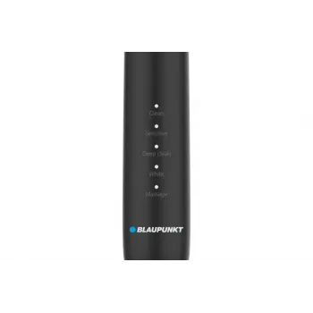 Electric toothbrush BLAUPUNKT DTS201BK — rechargeable sonic, black, 2-min timer, built-in 5V battery