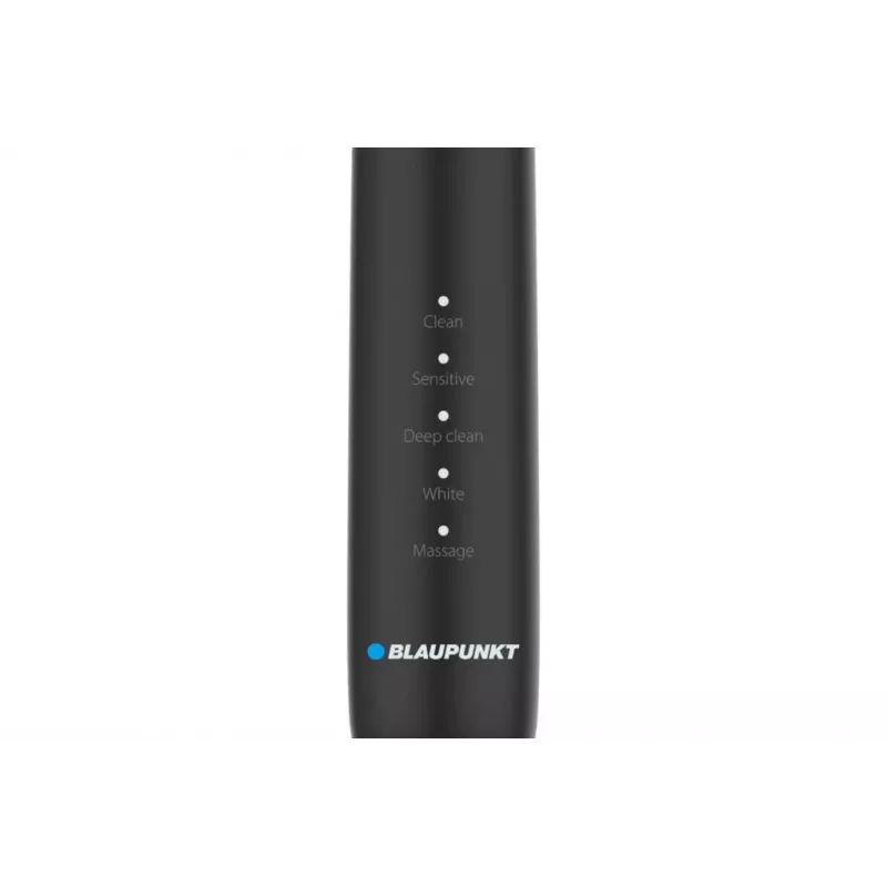Electric toothbrush BLAUPUNKT DTS201BK — rechargeable sonic, black, 2-min timer, built-in 5V battery