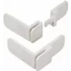 Child cabinet lock Olympia BS 820, white, 2 pcs, 86×80×38 mm