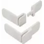 Child cabinet lock Olympia BS 820, white, 2 pcs, 86×80×38 mm