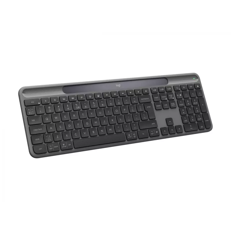 Logitech Signature Slim Solar+ K980 wireless keyboard, graphite, US layout