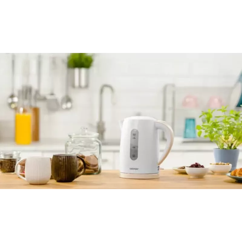 Electric kettle Zelmer 1.7 L 2200 W White