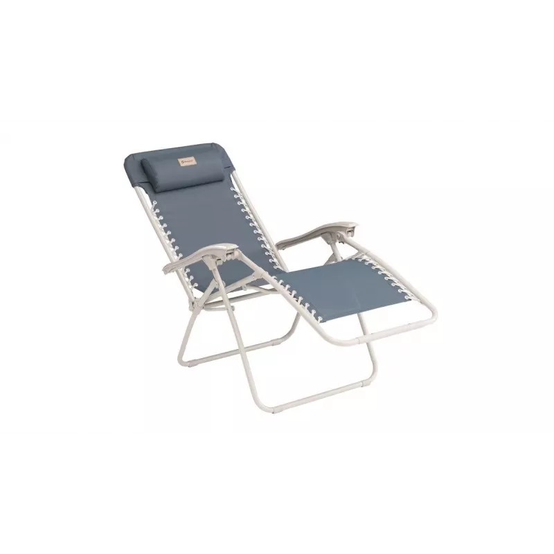 Camping chair Outwell Ramsgate — 2-leg, max load 120 kg, weight 7.4 kg, size 650×790 mm, blue