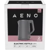 AENO Electric Kettle EK4: 1850-2200W, 1.5L, Strix, Double-walls, Non-heating body, Auto Power Off, Dry tank Protection