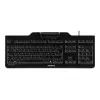 CHERRY KC 1000 SC keyboard USB QWERTZ Swiss Black