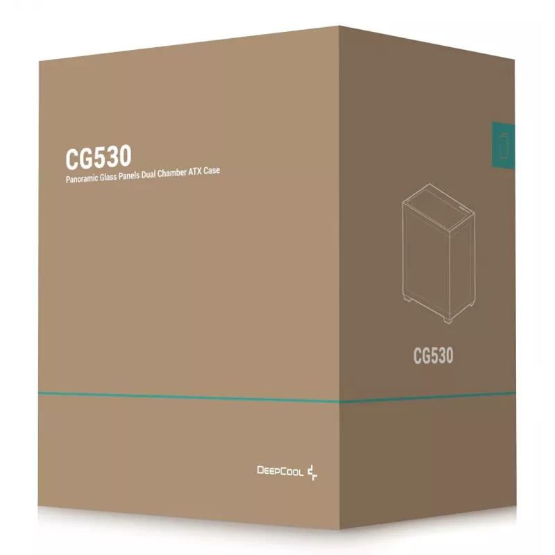 DeepCool CG530 Midi Tower Black