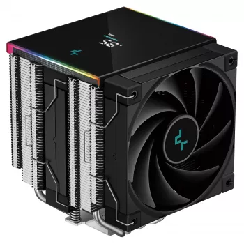 CPU Air Cooler DeepCool AK620 Digital SE, dual-tower, 6x Ø6mm heat pipes, 2x 120mm PWM fans, RGB, height 161 mm