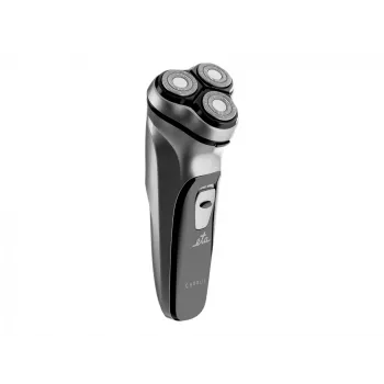 Rotation shaver trimmer ETA Charlie — 3-head cordless shaver, Li‑Ion built-in battery, AC/Battery, Black/Grey