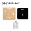 Digital Bathroom Scale Salter 9224 BK3RFEU16 Eco Power Black