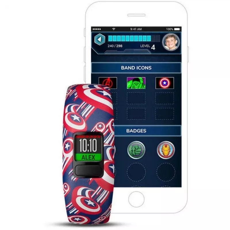 Garmin vivofit jr. 2 Marvel Captain America Kids Activity Tracker