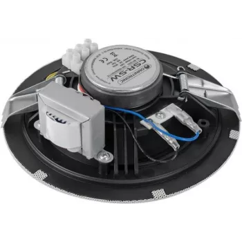 Ceiling speaker Omnitronic CSR-5W White 5W power, round in-ceiling loudspeaker