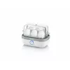 egg cooker EK 3164 (White/Grey, 420 Watt, for 6 eggs)