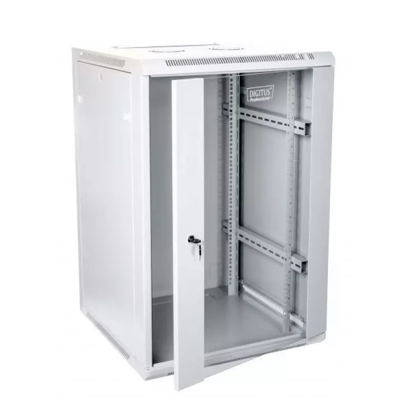Digitus DN-W19 18U/600 rack cabinet Freestanding rack Grey