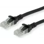 ROLINE - Patch-Cable - RJ-45 (M) to RJ-45 (M) - 30 cm - SFTP - CAT 6a - Black (21.15.2975)