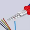 KNIPEX 30 35 160 - Needle-nose pliers - 2.5 mm - 4.1 cm - Steel - Blue/red - 16 cm