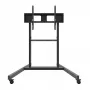 Monitor trolley EDBAK TR19 for screens up to 130 kg, plate 1000×600 mm