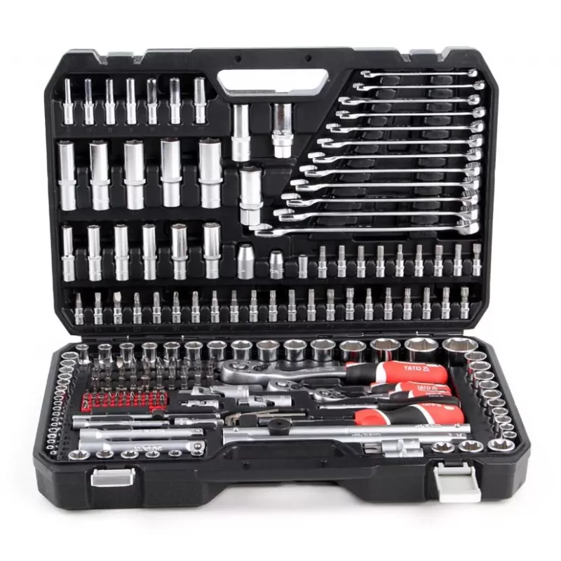 YATO YT-38841 1/4, 3/8, 1/2 Socket wrench set