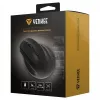 Ergonomic right-handed wireless mouse, Dual WL+BT