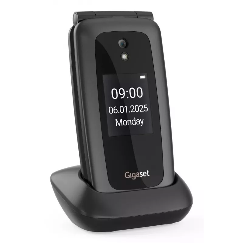 Gigaset GL795 7.11 cm (2.8) 142 g 48MB Black Senior phone