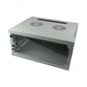 ALLNET ALL-SMQ5409GRAU 9U Freestanding Rack Cabinet, 50 kg Load, Grey