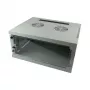 ALLNET ALL-SMQ5409GRAU 9U Freestanding Rack Cabinet, 50 kg Load, Grey