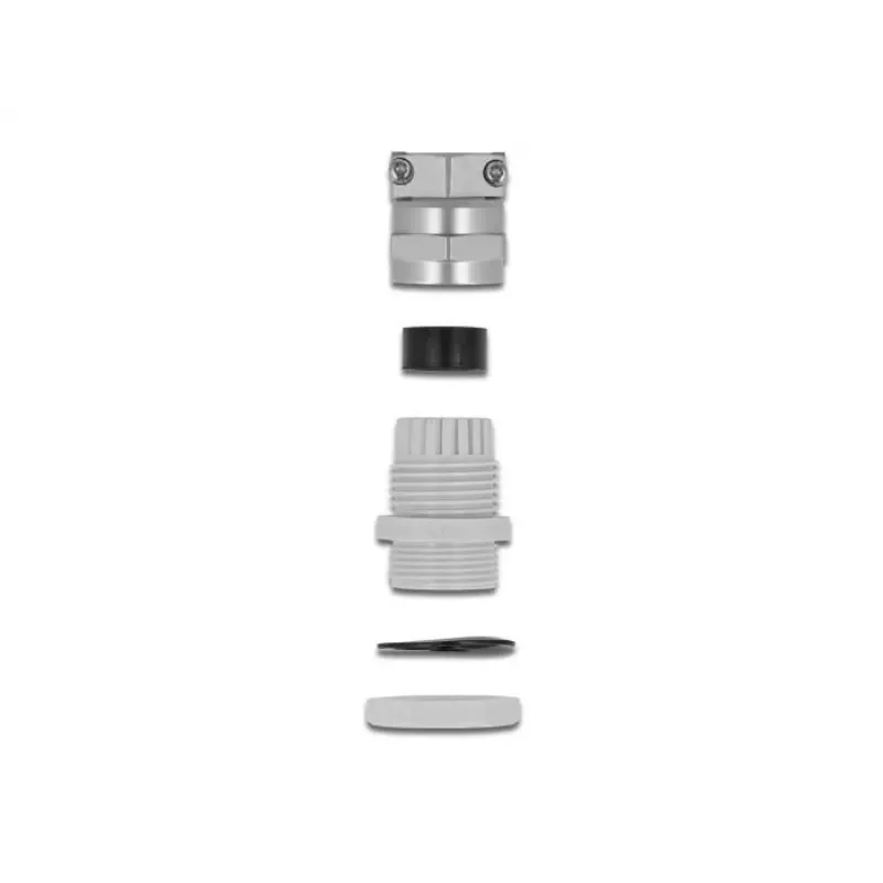 Cable Gland DeLOCK 60354 Grey Metal Plastic