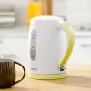 Electric kettle Zelmer 1.7 L 2200 W White Yellow
