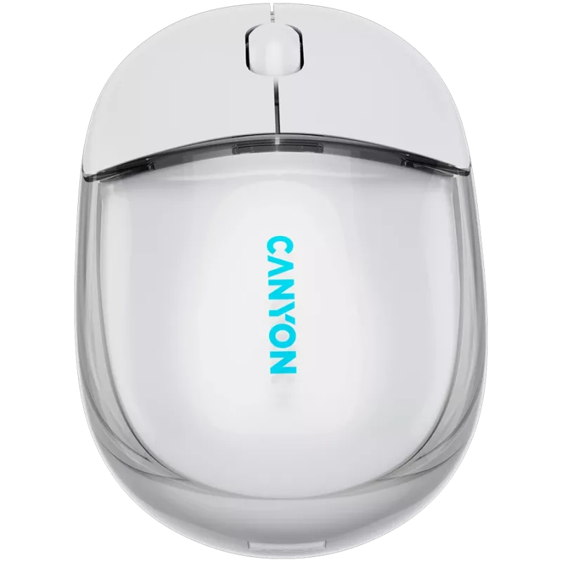 CANYON mouse OnClick 24 BT/ Wireless Transparent/White