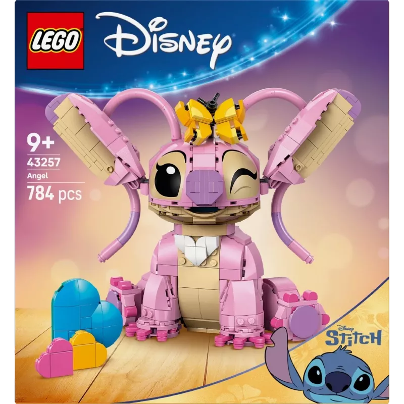 LEGO Disney collectible mini build Andzia Angel 43257 — 784 pieces, 250 mm height, for ages 9+