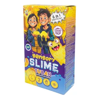 Sensory Slime Set TUBAN TU3812 6-in-1 — DIY kit with six slime variants