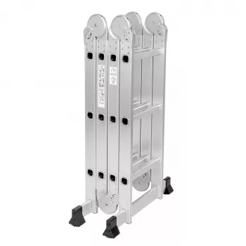 Extralink Articulated Ladder LAD3X4MP 3X4, 3.55 M (+PLATFORM)