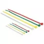 Cable Tie DeLOCK 18628 Nylon Green Red Transparent Yellow 200 pcs