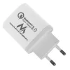 Wall charger MACLEAN MCE479W — 3‑port USB quick charger, 18W total output