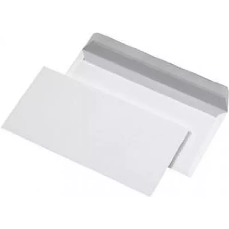 Envelope MAILmedia DIN long 220×110 mm self-adhesive 80 g/m² pack of 1000