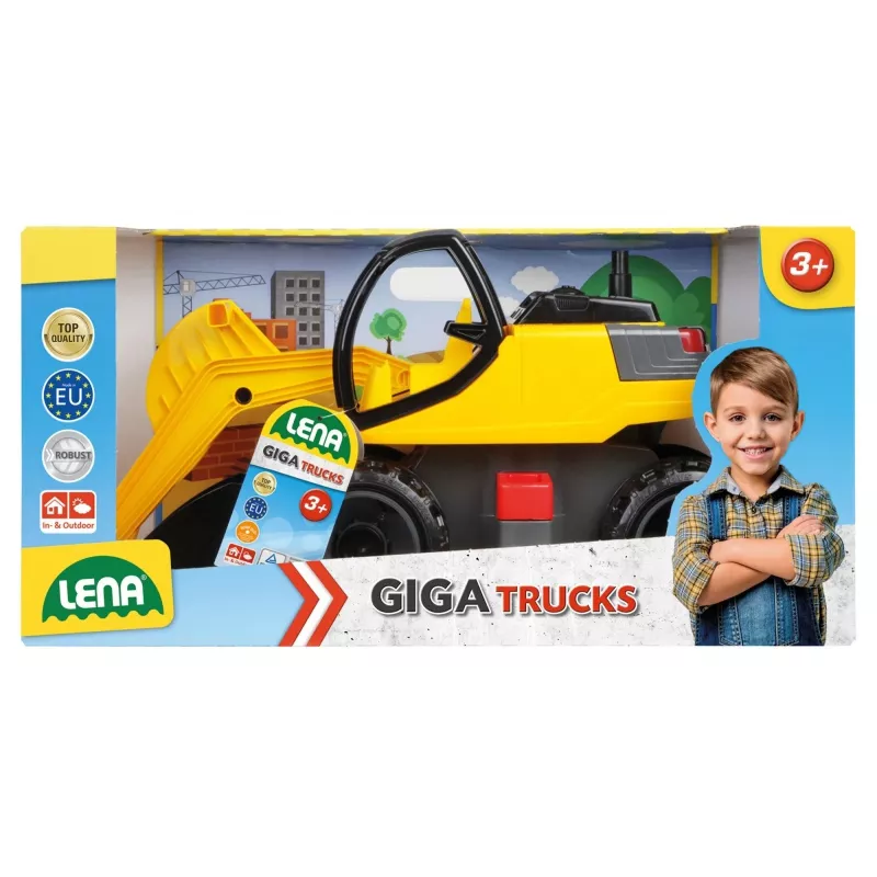 Lena Excavator 63 cm single brown box