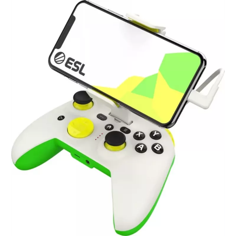 Gamepad RiotPWR RP1925ESL USB Type-C Wired Green White Yellow