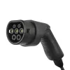 Electric Vehicle Charging Station Green Cell EV14 22 kW Black Aluminium Wall