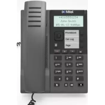IP phone MITEL MiVoice 6905 VoIP with caller ID, desktop SIP handset, basic VoIP features