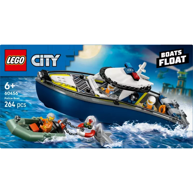 LEGO CITY 60456 Police Boat Chase