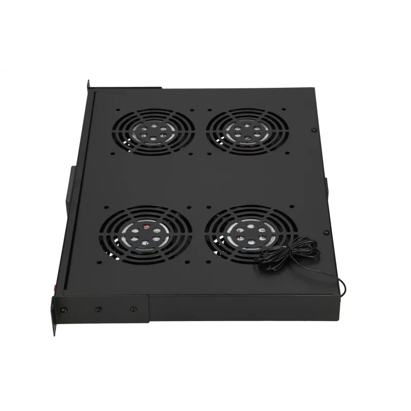 Fan panel Extralink 19 inch 4 fans with thermostat