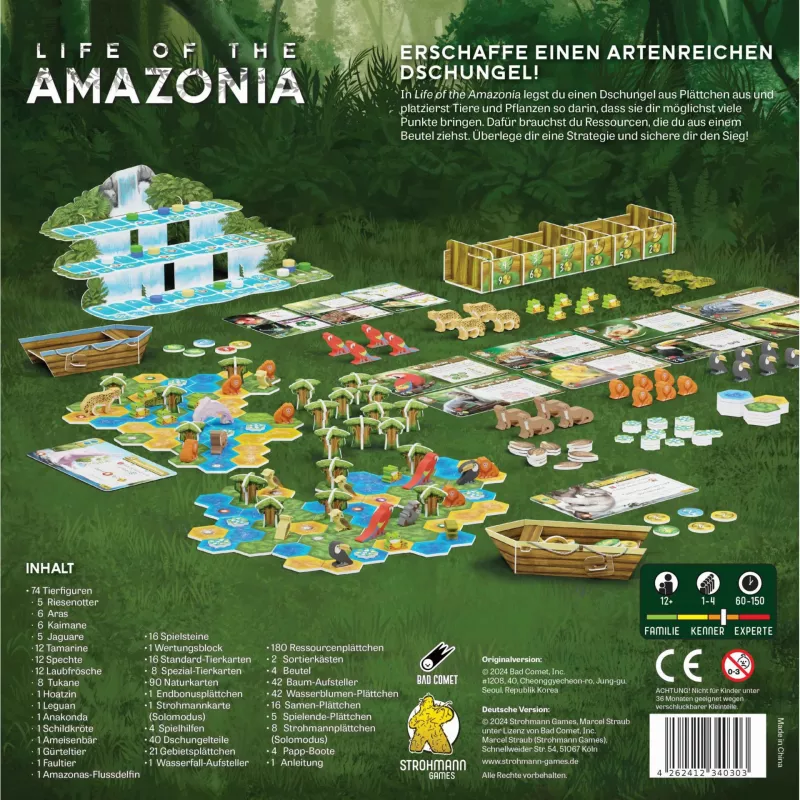 Life of the Amazonia, Board Game