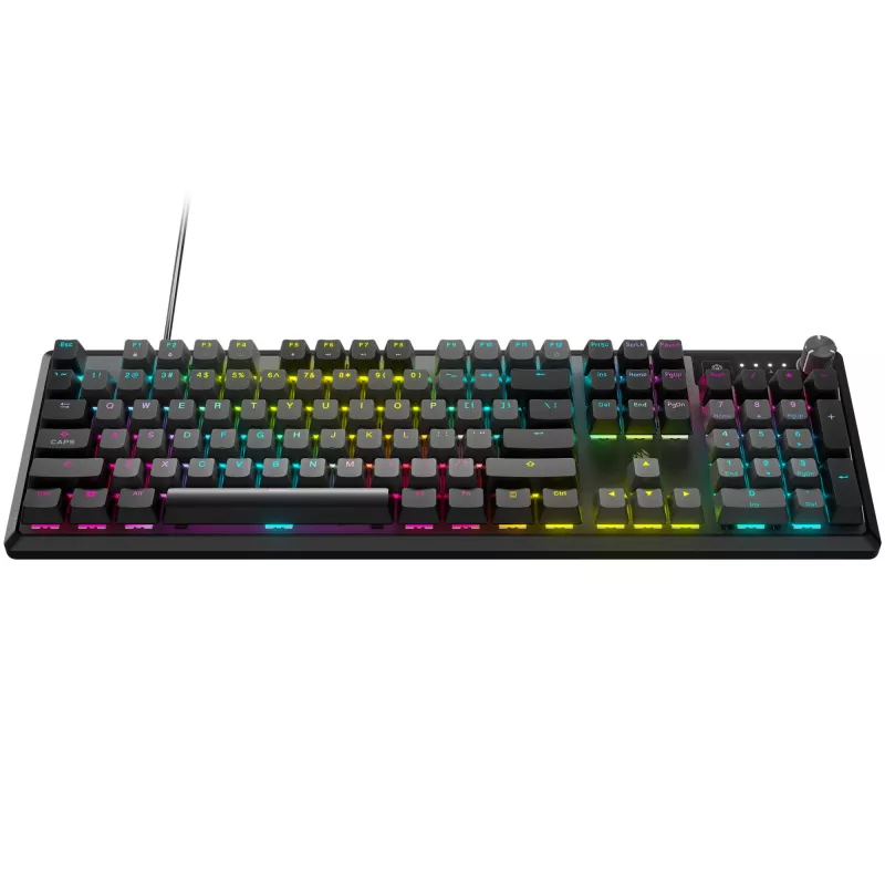 Corsair K70 CORE RGB keyboard Gaming USB QWERTZ German Grey