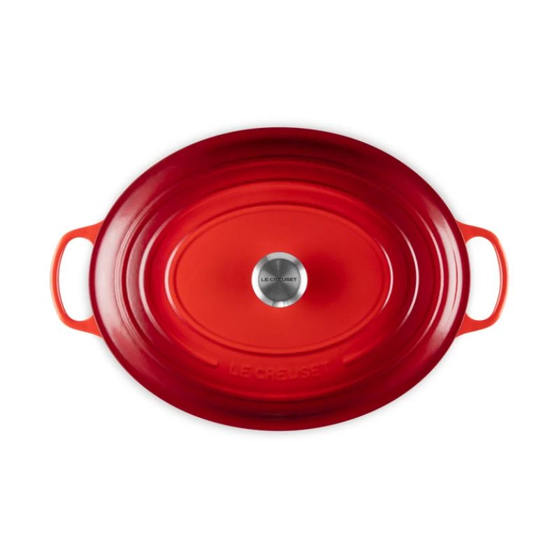 Le Creuset Signature Roaster oval cherry 40cm